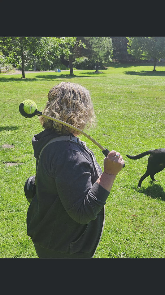 Woodchuck Eco-Friendly Ball Chucker for Active Dogs--Free Domestic Shipping